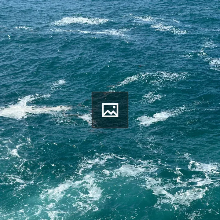 Blue sea with waves