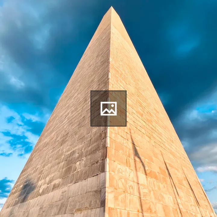 Washington Monument from Below
