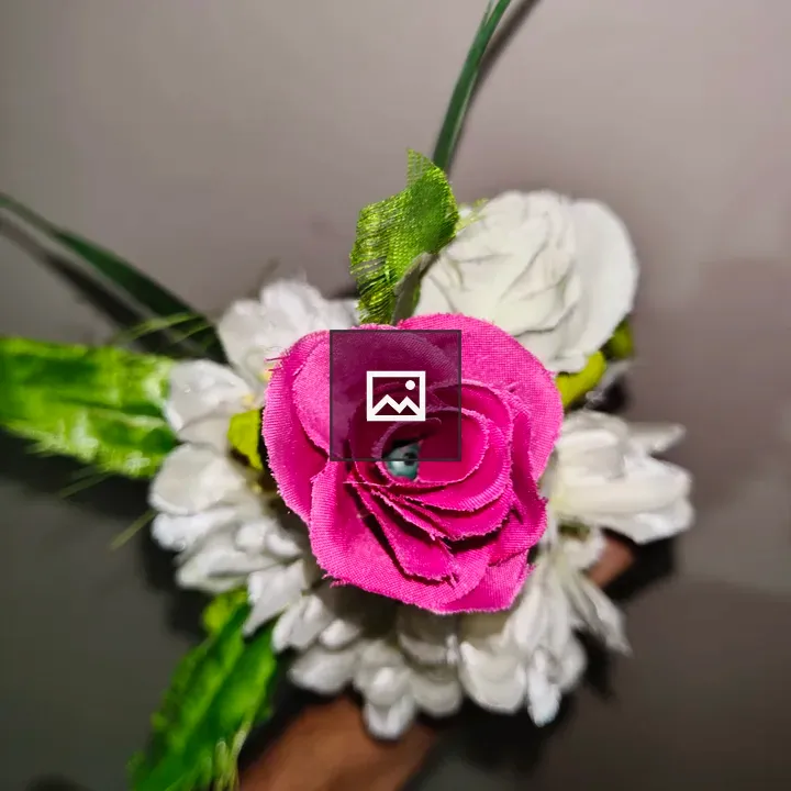 Colorful artificial flower arrangement