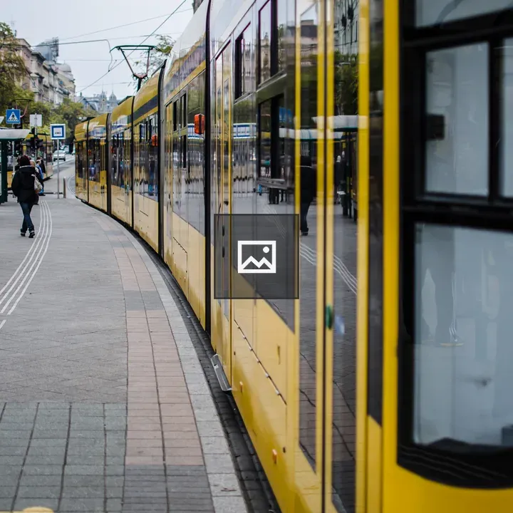 Tram in Budapest