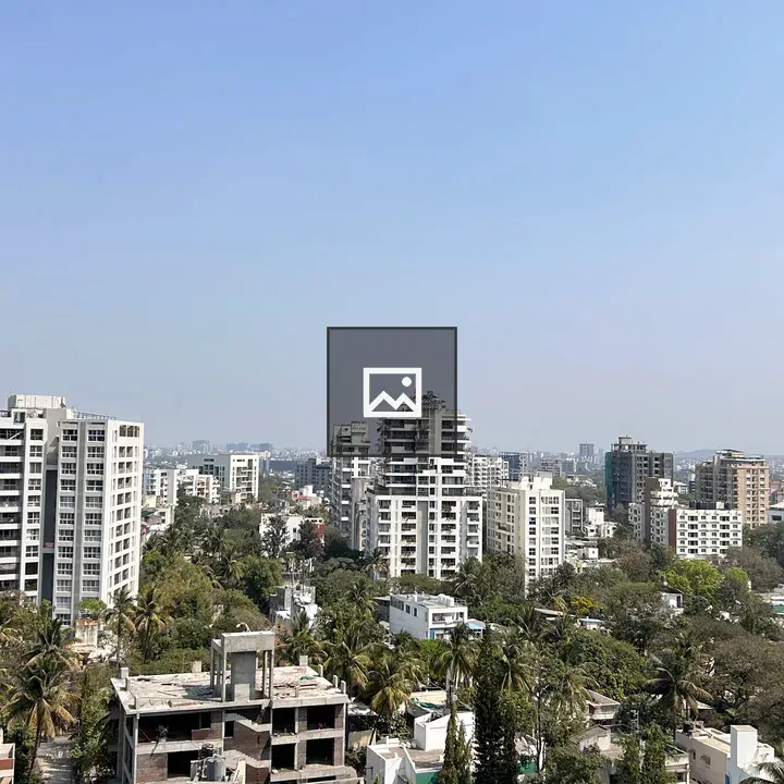 View of Pune City from Above