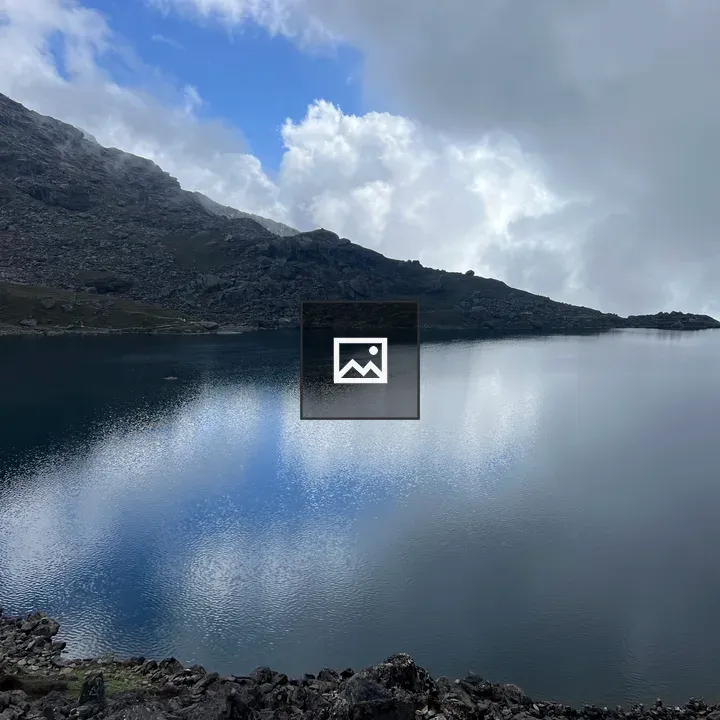Mountain Lake Reflection