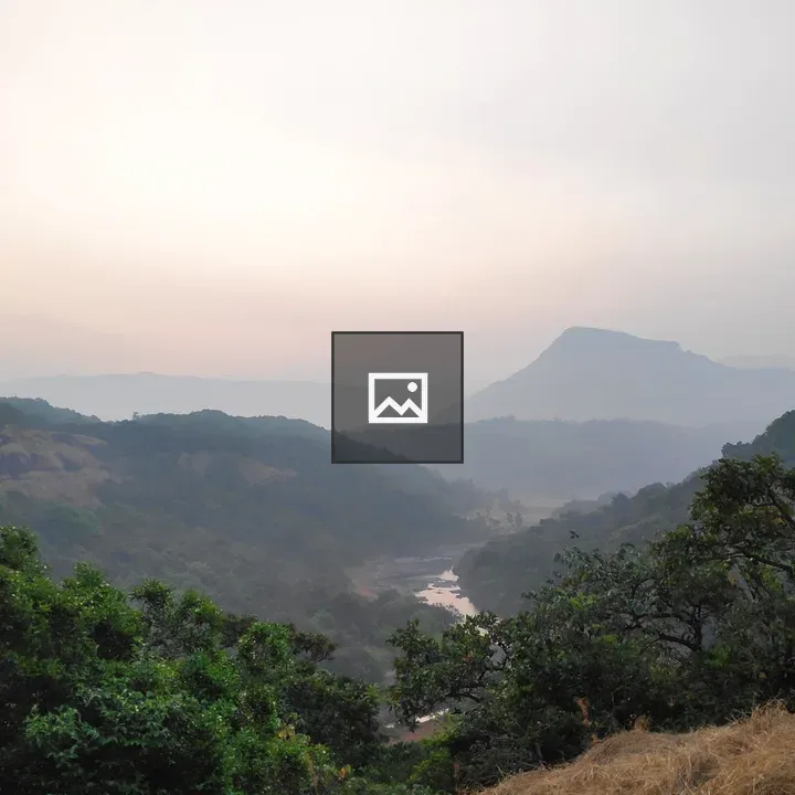 Hills and Trees in Landscape