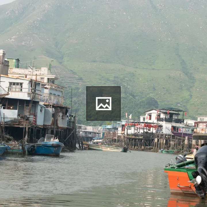 Tai O Fishing Village Boats
