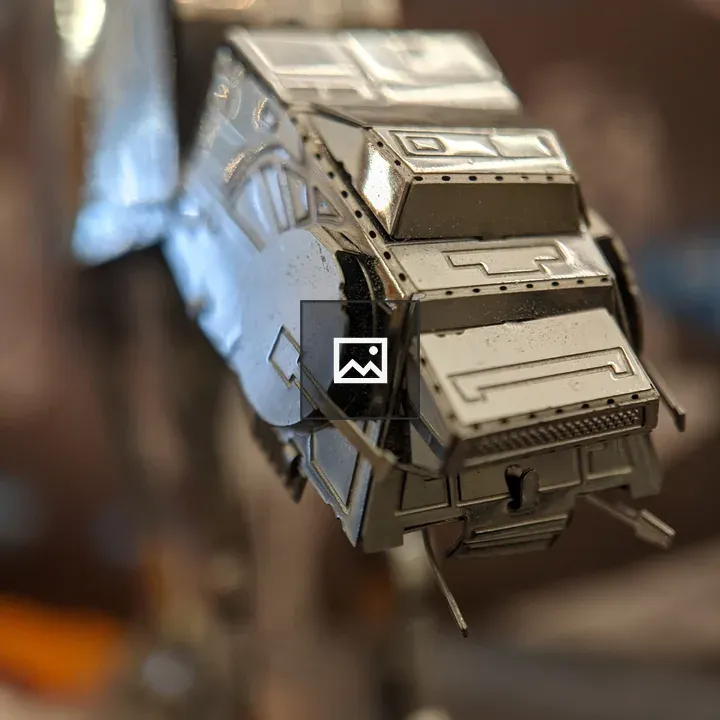 Model AT-AT Walker closeup