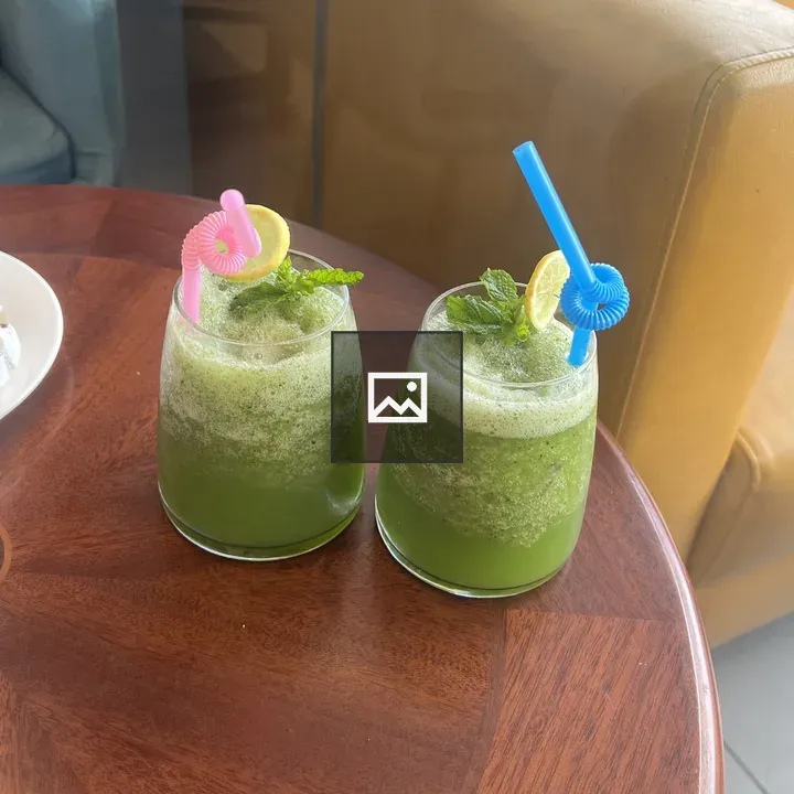 Two Glasses Mint Lemonade