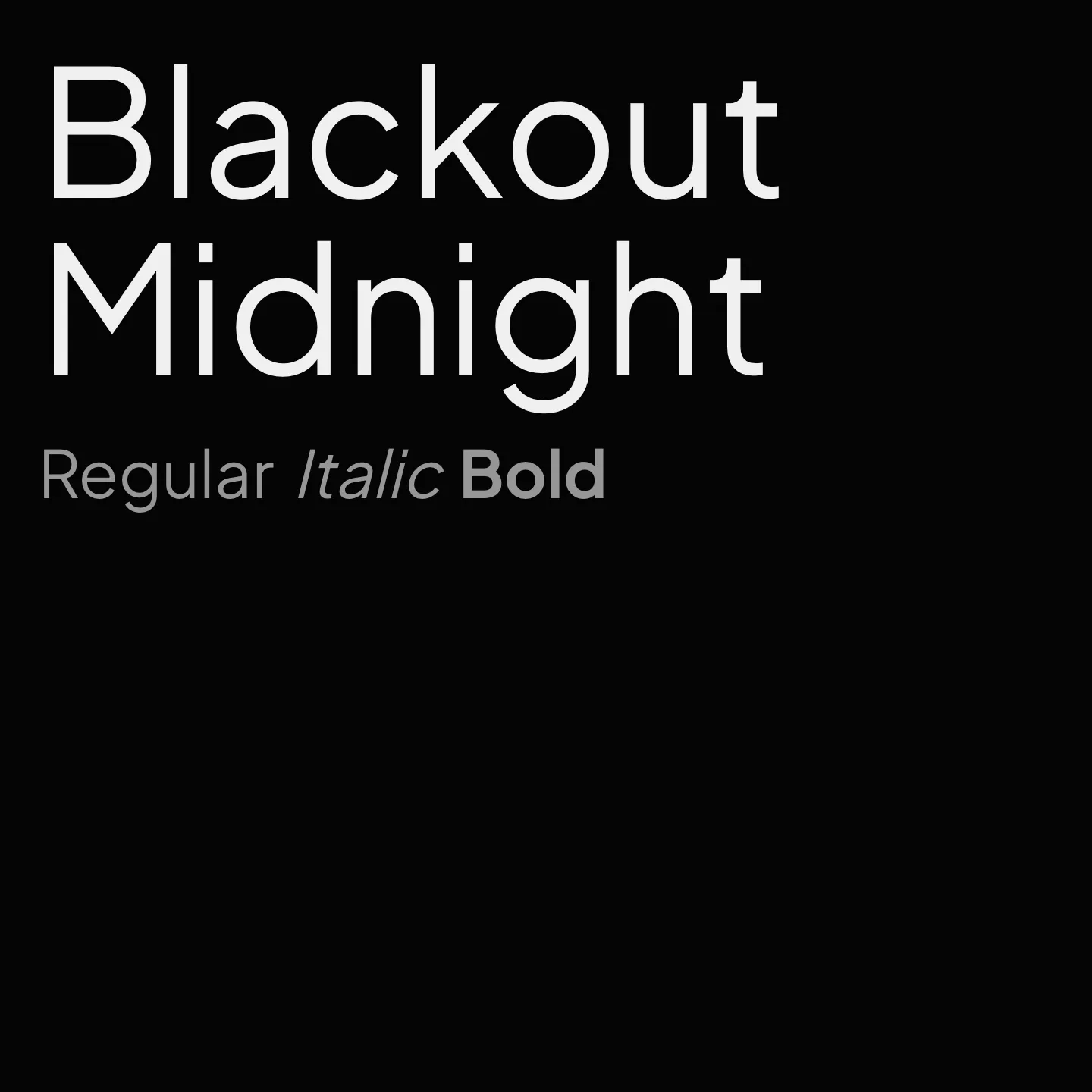 Blackout Midnight