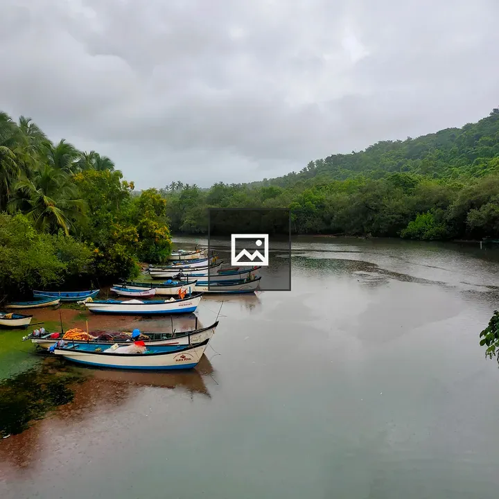 Boats by Serene Lakeside