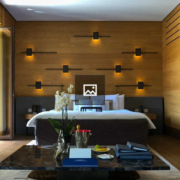 Hotel room interior