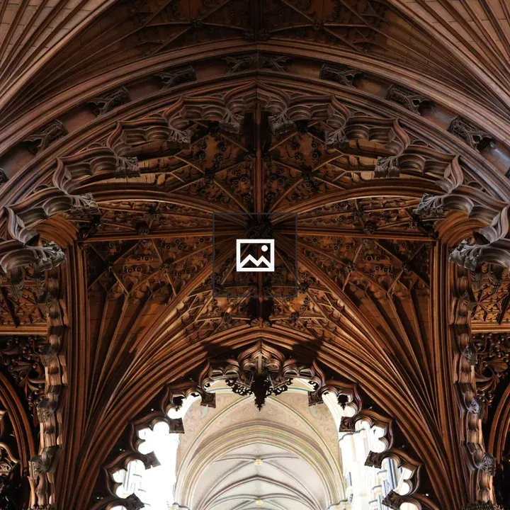 Ceiling view Beverley Minster