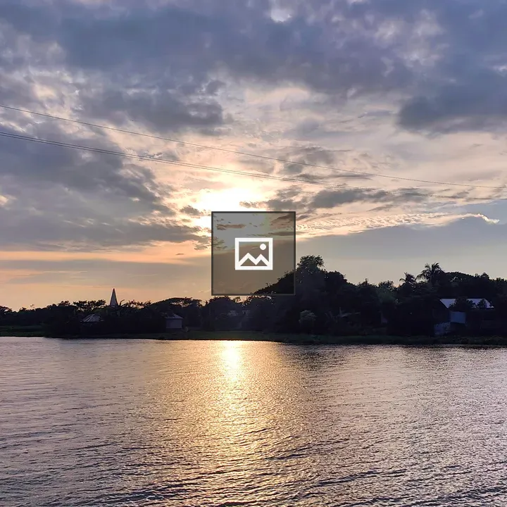Titas River at Dusk