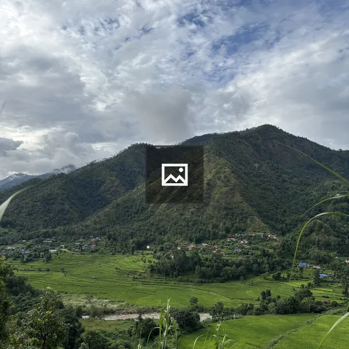 Terraced hills landscape
