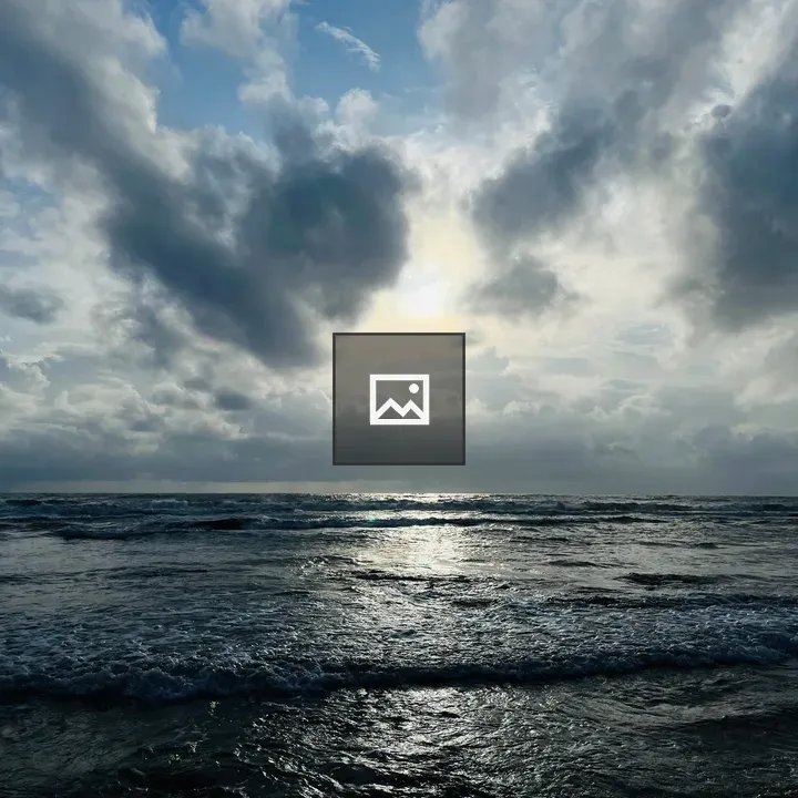 Seascape with Sunlight and Clouds