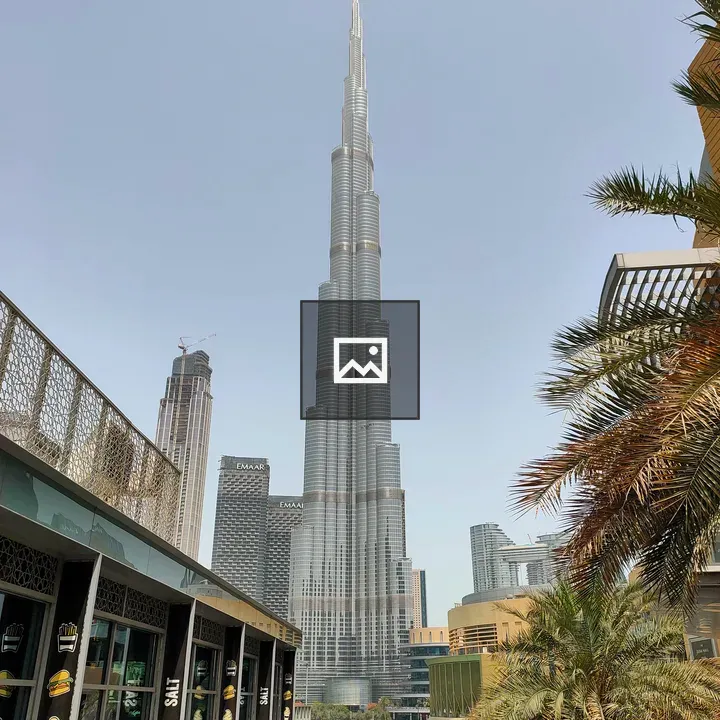 Burj Khalifa Skyline Portrait