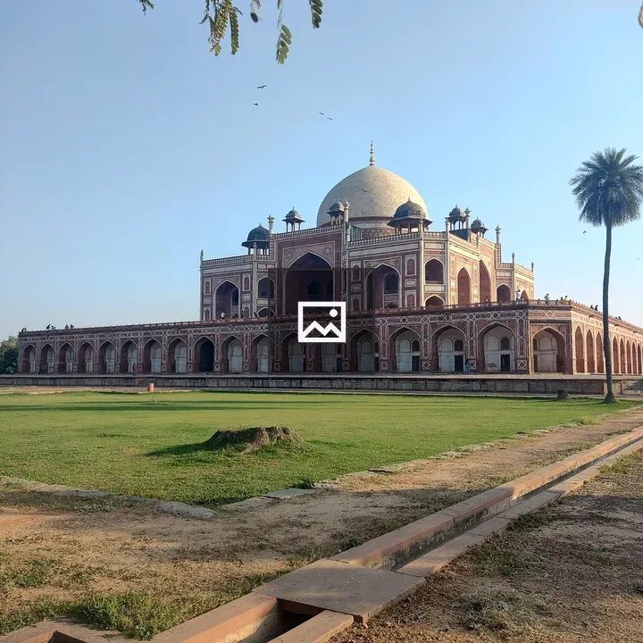 Humayun Tomb Portrait