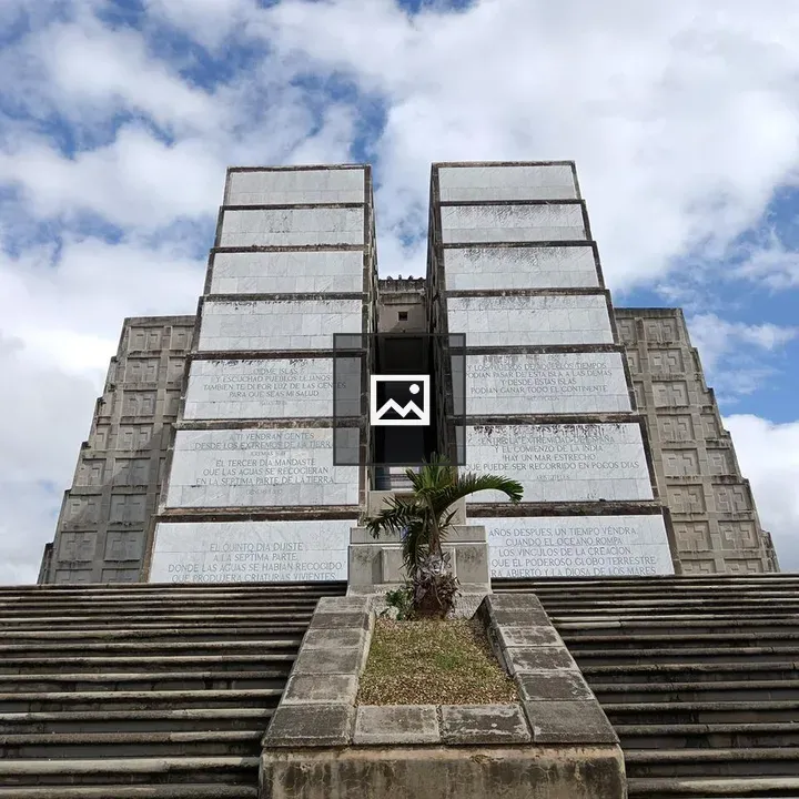 Massive stone monument
