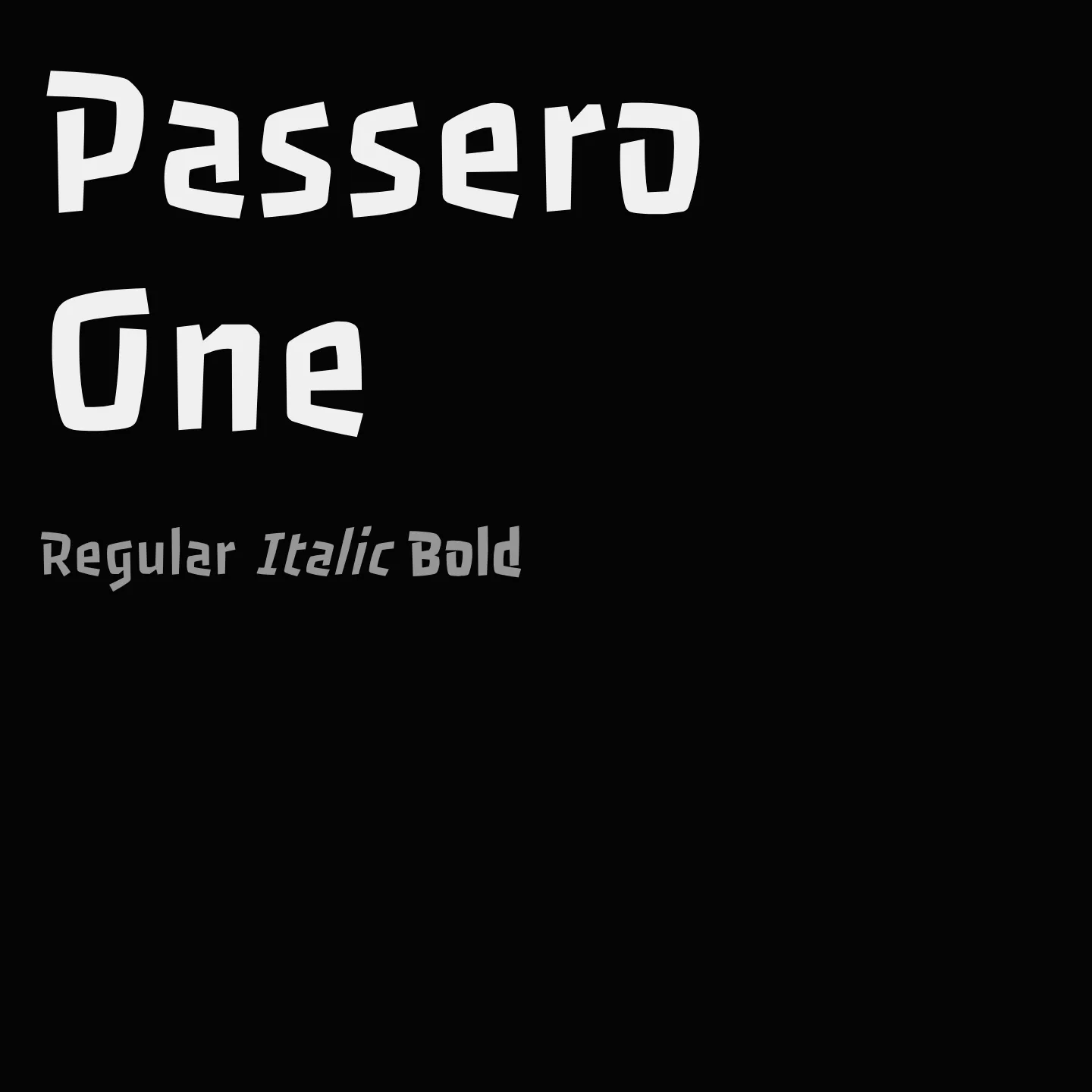 Passero One