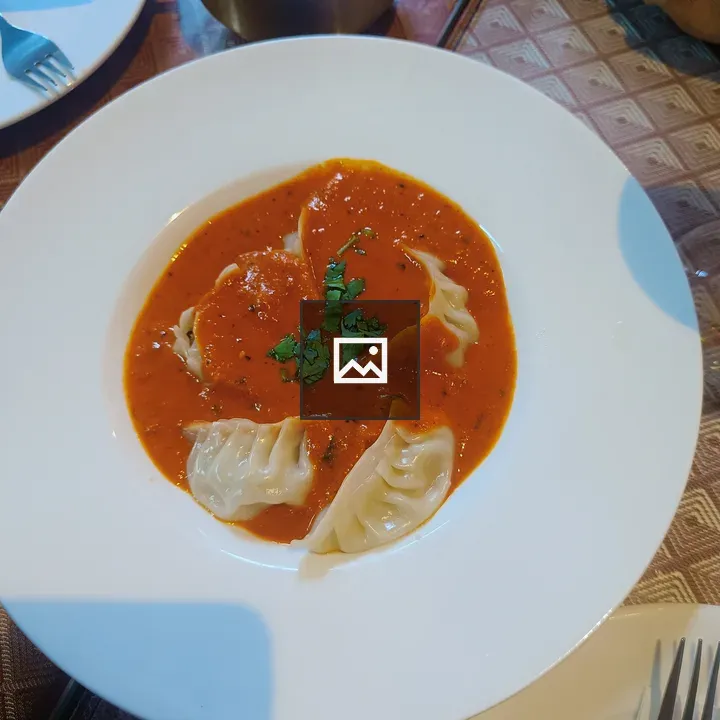 Dumplings with light sauce
