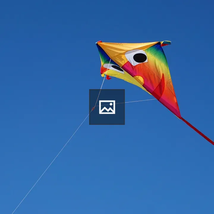 Kite with Face Design