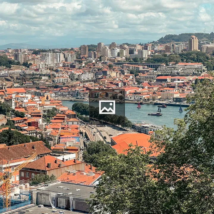 Douro River Buildings Porto