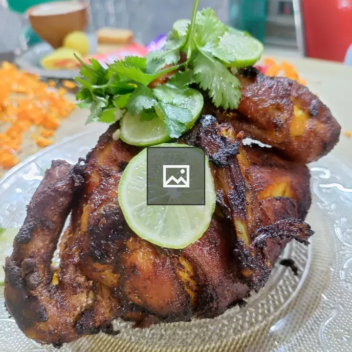 Tandoori chicken dish