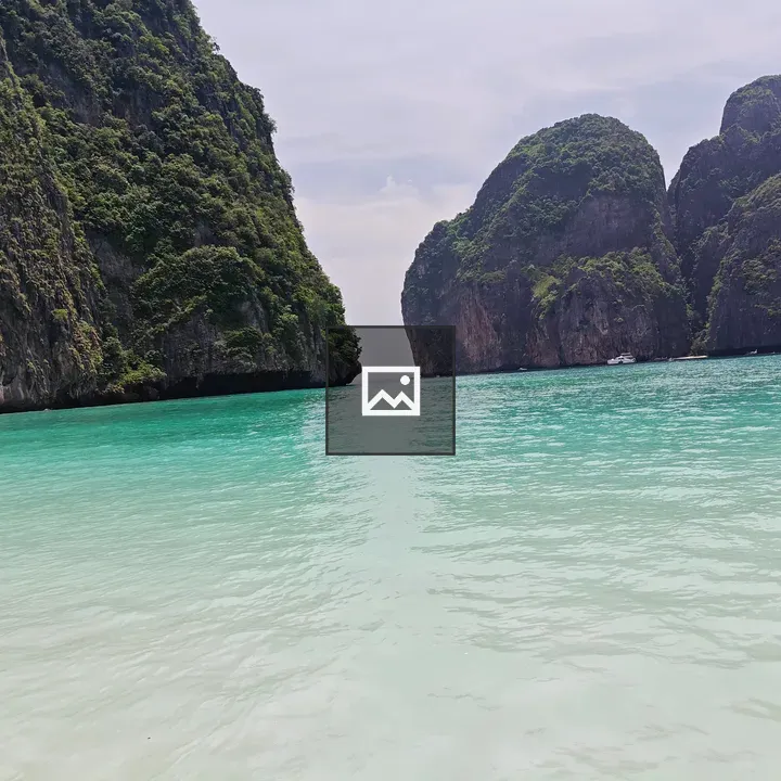 Maya Bay Island Scene