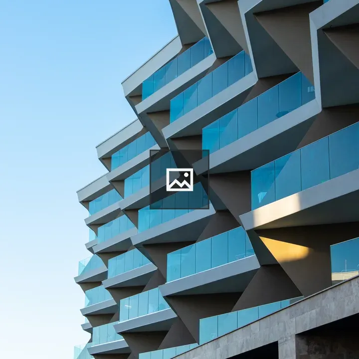 Balconies at a Bulgarian Resort