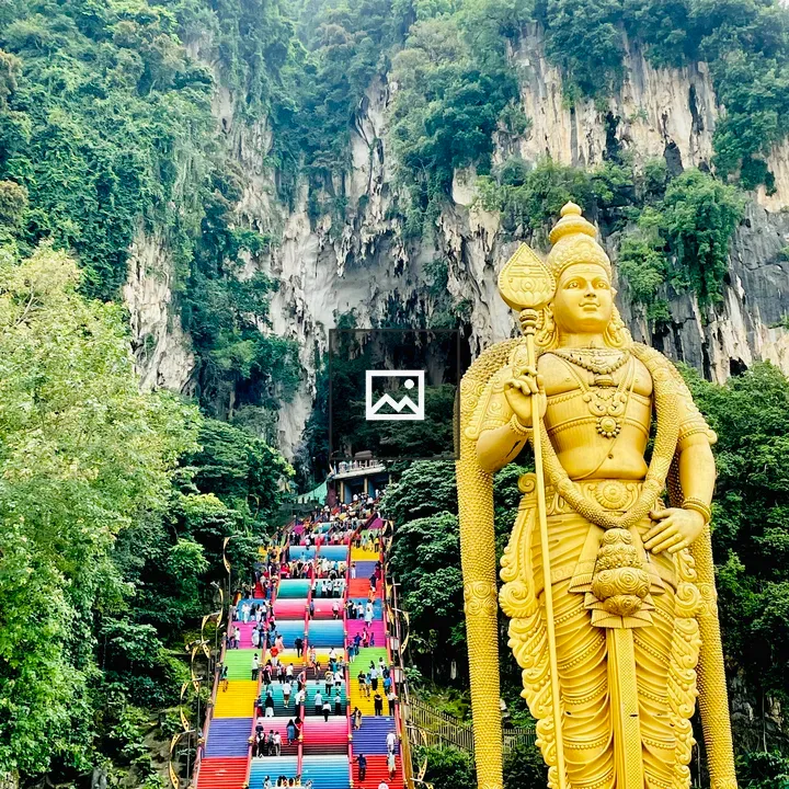 Statue of Subrahmanya at Batu Caves