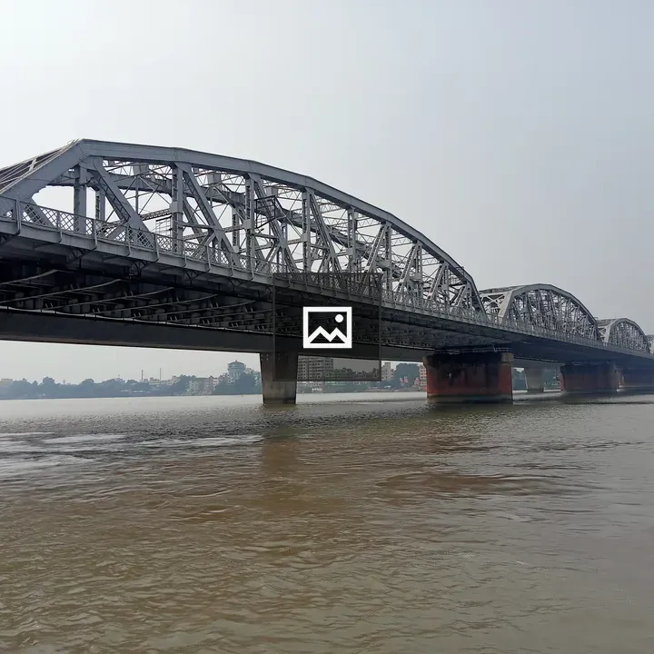 Vivekananda Bridge over Hooghly River