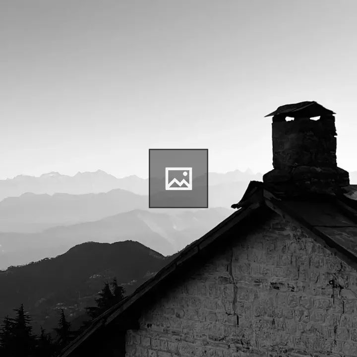Cabin with Himalayan Range in Background