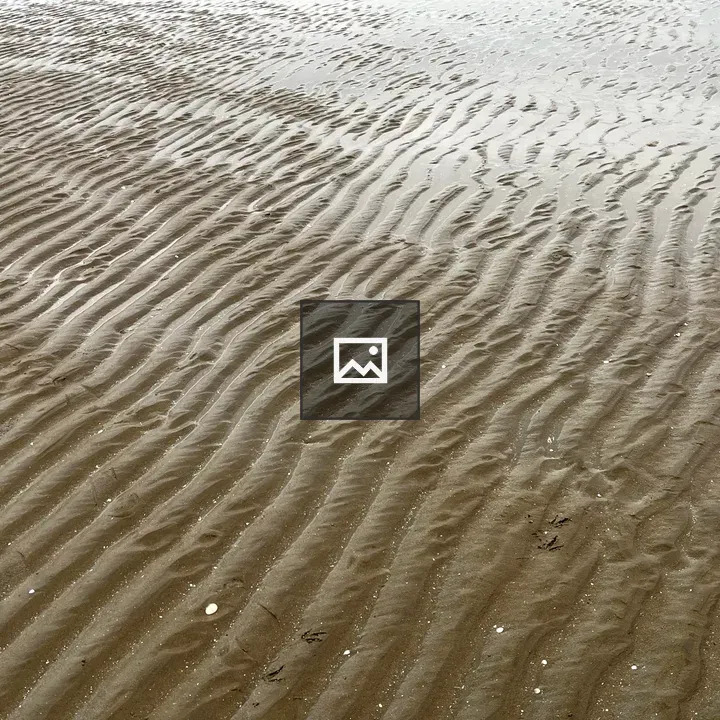 Close-up Wet Sand Ripples