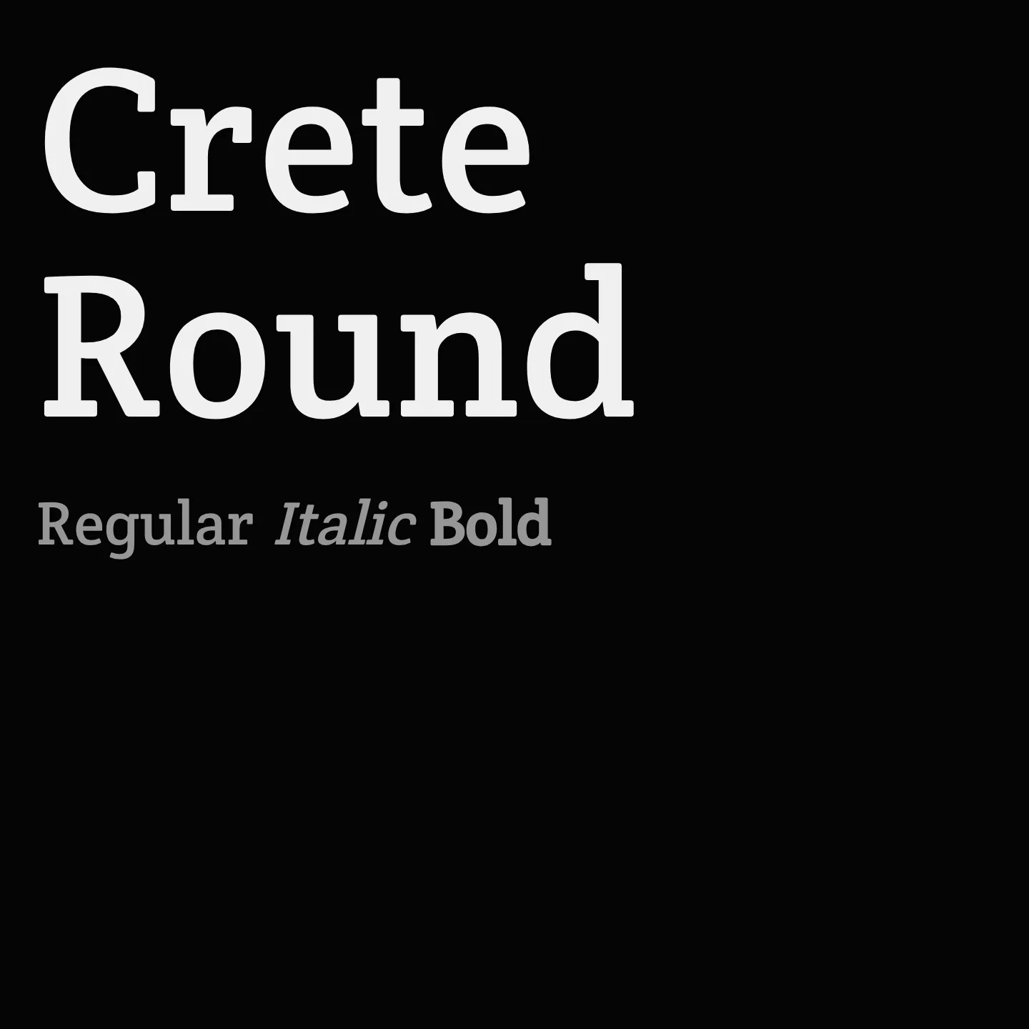 Crete Round