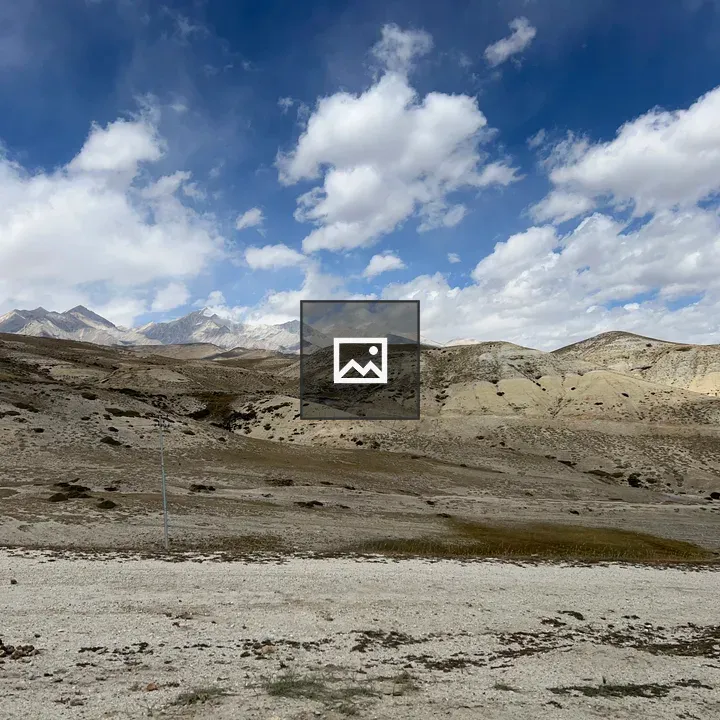 Arid Landscape with Rolling Hills