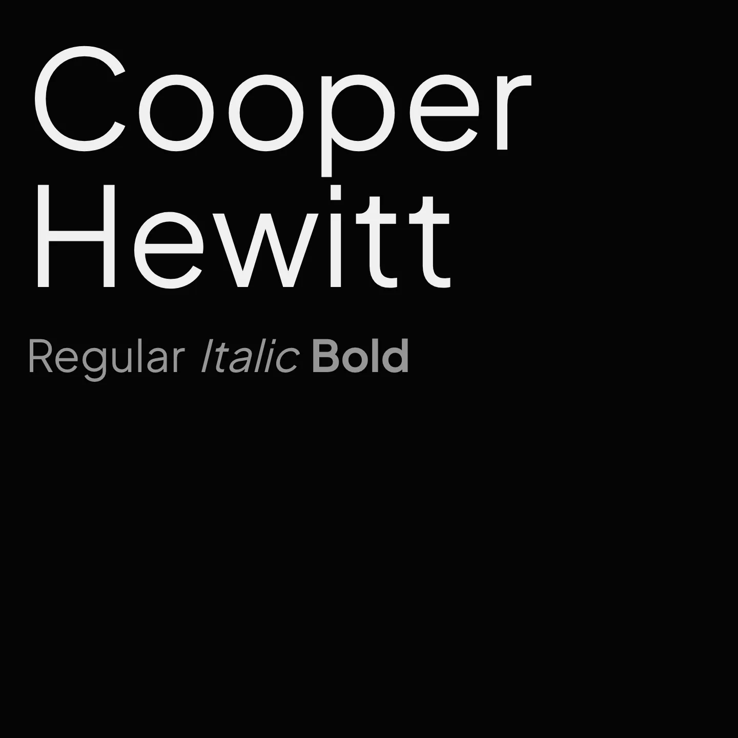 Cooper Hewitt