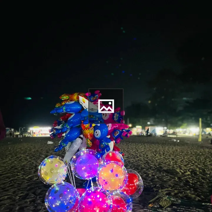 Beach side scene