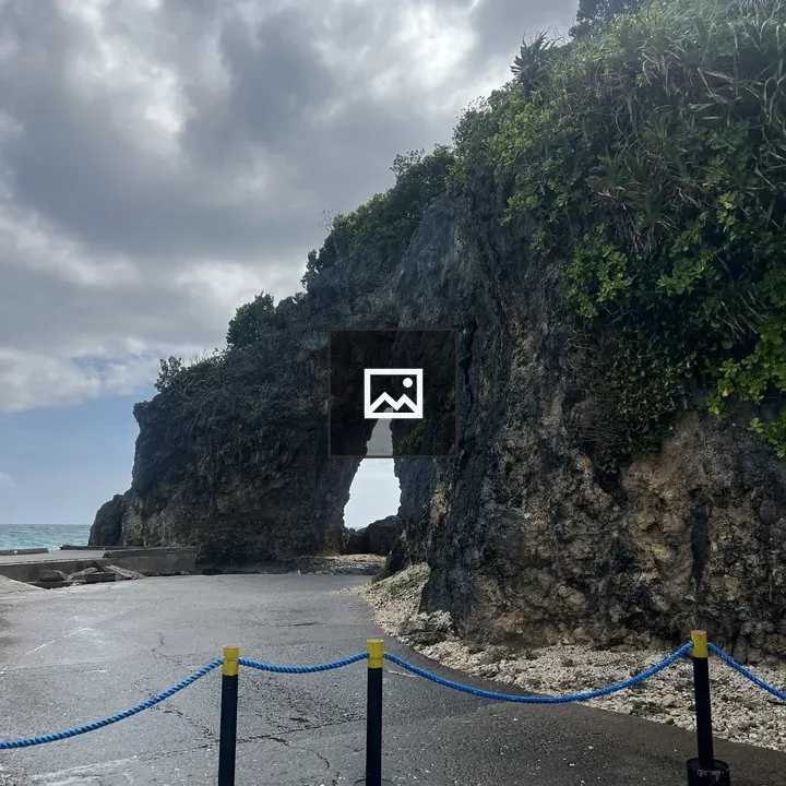 Rocky Arch by the Sea in Boracay