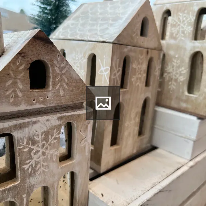 Decorative houses for Christmas