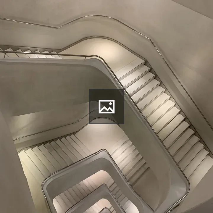 Minimalist Spiral Staircase