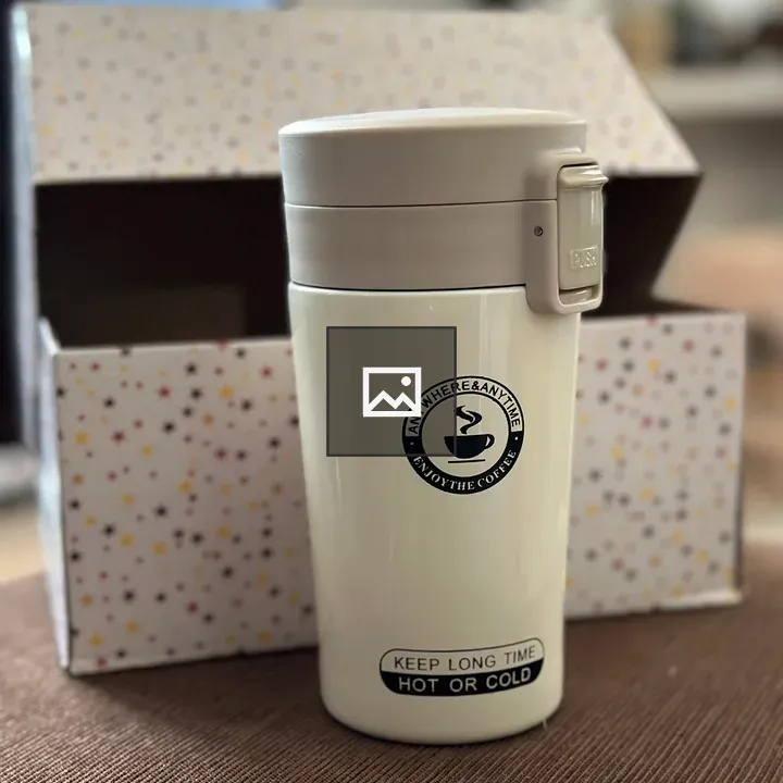 Coffee cup on table