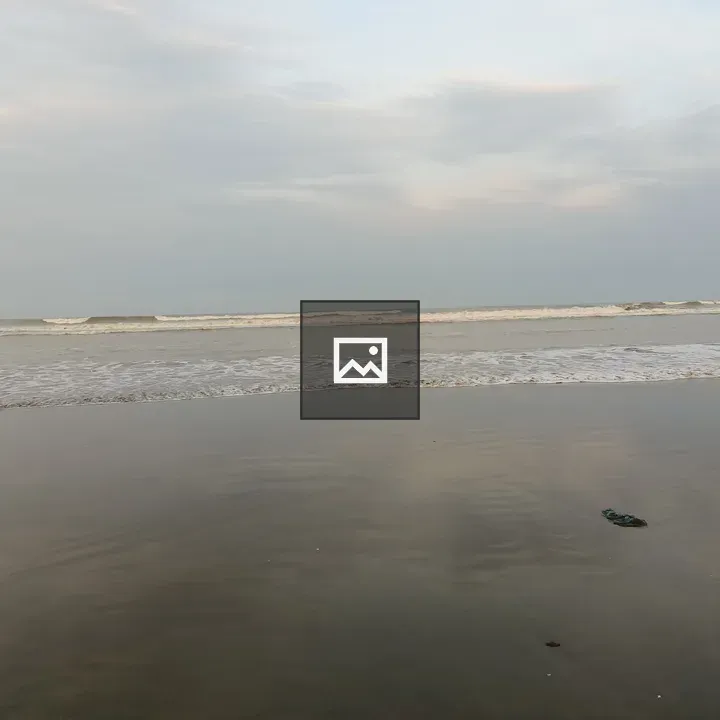 Beach at dusk