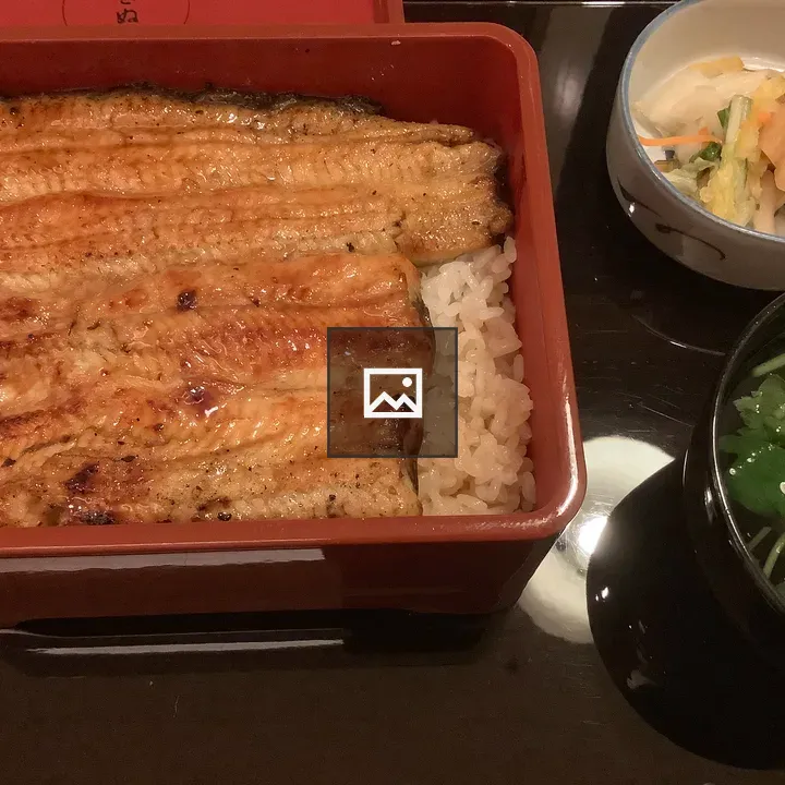 Japanese Unajū in Lacquer Box