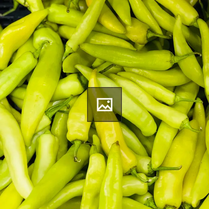 Close-up of yellow-green chilies