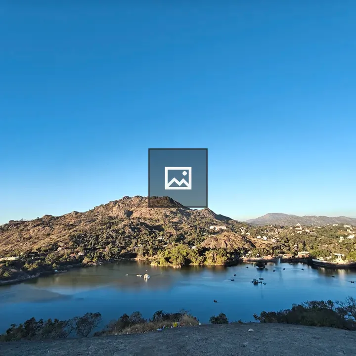 Mount Abu Lakeside Landscape