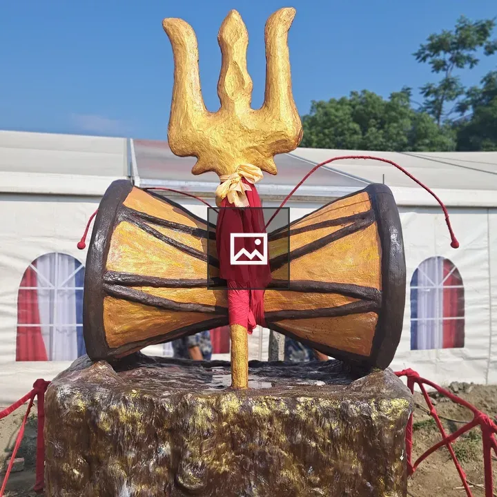 Golden Trident Installation