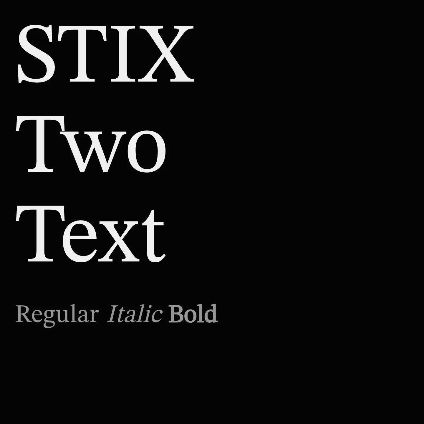 STIX Two Text