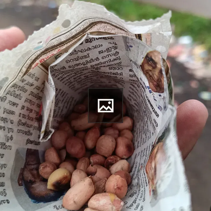 Peanuts in paper cone
