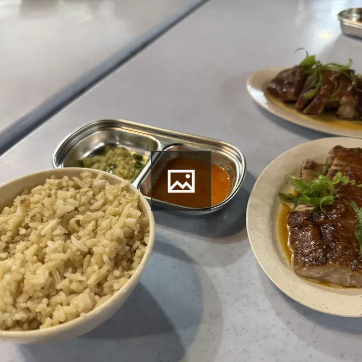 Braised duck belly and rice