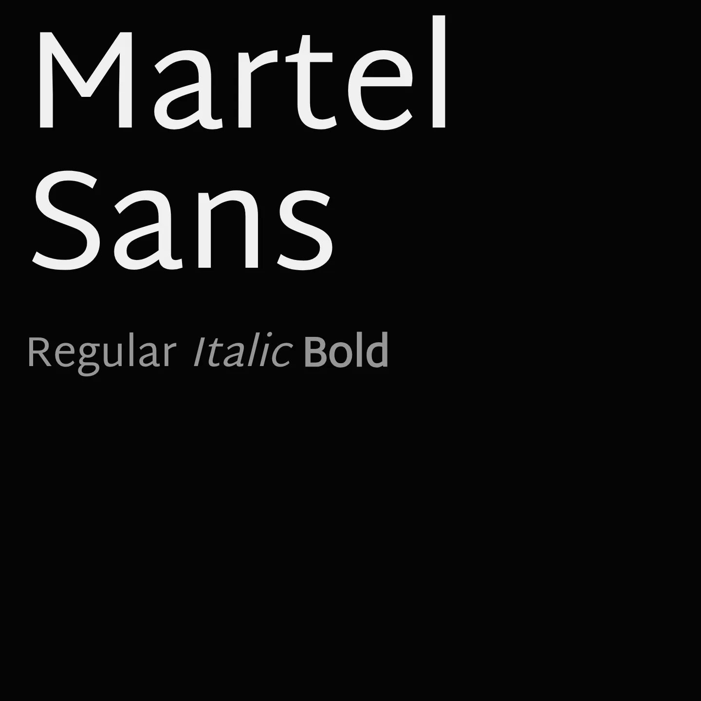 Martel Sans