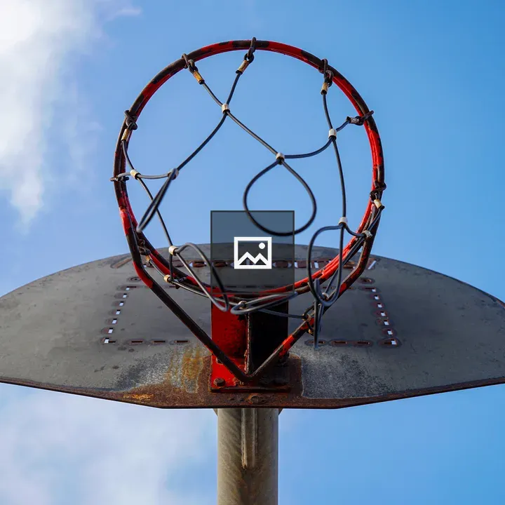 Basketball Hoop Close-Up