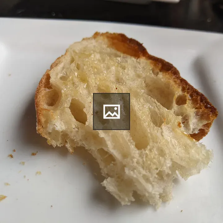Fancy bread with butter